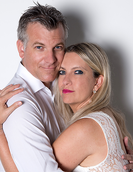 Paar Fotoshooting 2018 Fotostudio fuer Frauen - Fotografin Claudia Larsen - Cornelia Fisch-Buechi und Pirmin Waltenspuehl im Interview