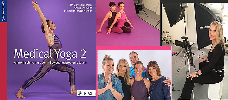 Medical Yoga 2 - neues Yogabuch - Fotostudio fuer Frauen - ©www.claudialarsen.com